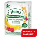 Каша молочная HEINZ мультизлаковая банан-малина, 208г