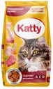Katty корм сухой для взрослых кошек , пп, 350 г