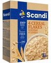 Хлопья Scandi 4 злака, 400 г