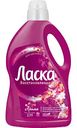Гель для стирки цветного белья Ласка Восстановление Арома, 2,7л