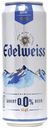 Безалкогольный пивной напиток Edelweiss Пшеничный светлый нефильтрованный пастеризованный 0,43 л