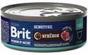 Корм влажный Brit Premium By Nature для кошек с чувствительным пищеварением Ягненок, 100 г