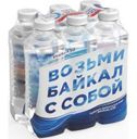Вода «Байкал» глубинная 430 м, без газа, пластик, 850 мл (6 шт)