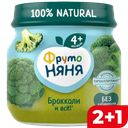 ФРУТОНЯНЯ Пюре капуста брокколи 80г(Прогресс):12