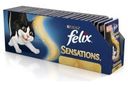 Корм влажный Felix Sensations для кошек с лососем, 85 г (24 шт)