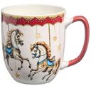 Кружка фарфоровая Карусель, 355мл