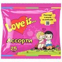 Жевательная резинка Love Is ассорти вкусов, 105г
