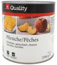Персики Quality резаные в собственном соку 2,5 кг