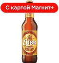 ЗУБР Голд Пиво фильт пастериз светл 4,6% 0,5л с/б(Чехия):20