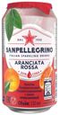 Напиток среднегазированный Sanpellegrino розовый апельсин сокосодержащий, 330 мл