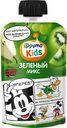 ФрутоНяня Пюре ФрутоKids зеленый микс 90г