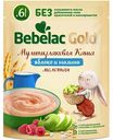 Каша мультизлаковая молчная Bebelac Gold яблоко и малина с 6 месяцев, 200 г