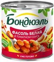 Фасоль белая в томатном соусе Bonduelle 425мл