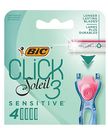 Сменные кассеты для бритья BIC Click 3 Soleil Sensitive, 4 шт