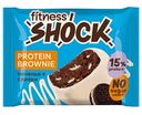Брауни протеиновый FitnesShock печенье-белый шоколад, 50г