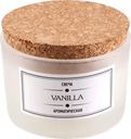 Свеча ароматическая HOMECLUB Vanilla в стеклянной банке, парафин, Арт. TLXXH