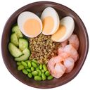 Завтрак протеиновый с креветками, яйцом и киноа Перекрёсток Select, 160г