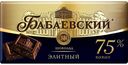 Шоколад горький элитный 75% какао 90 г