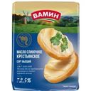 Масло сливочное Вамин Крестьянское 72.5% БЗМЖ 180г