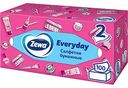 Салфетки бумажные в коробке Zewa Everyday 2 слоя, 100шт.