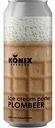 Пивной напиток Konix Brewery Ice Cream Porter Plombeer осветлённый нефильтрованный 7 % алк., Россия, 0,45 л