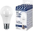 Лампа светодиодная Ergolux Е27 холодный свет, груша, 15Вт