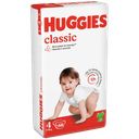Подгузники Huggies Classic 4 (7-18 кг), 68 шт