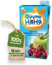 Нектар «ФрутоНяня» яблоко-вишня осветленный с 3-х лет, 500 мл