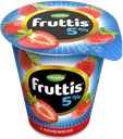 Продукт йогуртный  «FRUTTIS» Сливочное лакомство с клубникой, 5%, 290 г