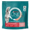 Корм сухой PURINA ONE®, для стерилизованных кошек, лосось-пшеница, 1,5кг