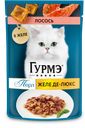 ГУРМЭ Перл Корм д/кош вл Желе лосось 75г пауч(Нестле):26