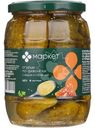 Огурцы По-Дижонски с мёдом и горчицей целые маринованные Маркет Перекрёсток, 680г