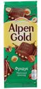 Шоколад Alpen Gold молочный с дробленым фундуком 85 г