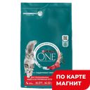 PURINA ONE Kорм д/кош стер сух гов/пшен 3кг(Нестле):4