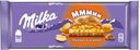 Шоколад MILKA молочный, карамель - арахис - воздушный рис, 276г