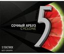 Жевательная резинка Five Cyclone без сахара Сочный арбуз, 31,2 г
