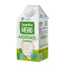 Молоко растительное ЗДОРОВОЕ МЕНЮ соевое, 500мл