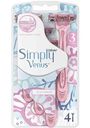 Бритва одноразовая Gillette Simply Venus 3, 4 шт.
