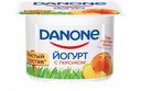 Йогурт 2.9% Danone с персиком, 110 г