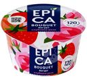 Йогурт Epica Bouquet клубника-роза 4.8%, 130г