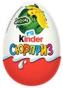 Яйцо шоколадное «Kinder Сюрприз» «Тачки» и др., 20 г