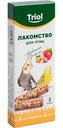Лакомство для птиц Triol Фрукты и орехи, 60 г