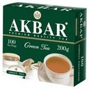 Чай AKBAR зеленый китайский, 100х2 г