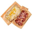 Пицца римская Комбо Крудо Мясная и 4 Сыра, 600г