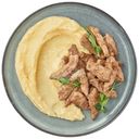 Печень По-Строгановски с картофельным пюре Перекрёсток Select, 300г