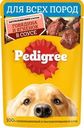 Корм влажный Pedigree с говядиной и ягненком в соусе для взрослых собак 85г