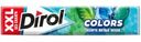 Жевательная резинка Dirol Colors XXL ассорти мятных вкусов без сахара, 19г