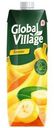 Нектар Global Village Банановый с мякотью 0.95л
