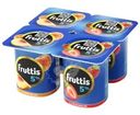 Йогуртный продукт Fruttis клубника-персик 5% 115г 1шт.