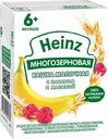 Кашка молочная Heinz многозерновая с бананом и малиной для детей с 6 мес. 0.2л